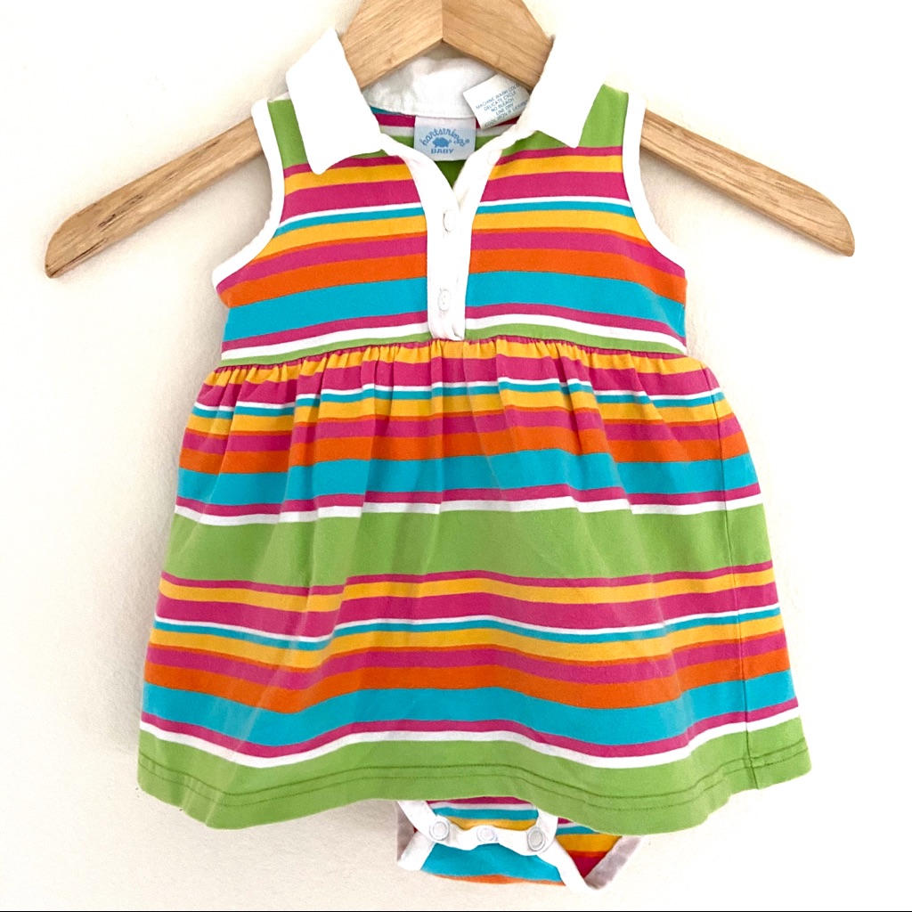 Baby Girls Dress 12 Months Striped Dress 12 Months